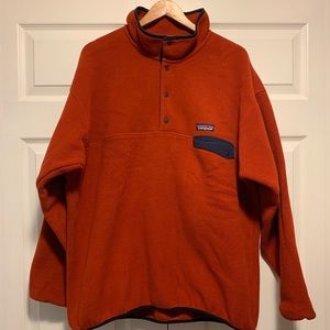 Patagonia Synchilla pullover sweater size xl rust